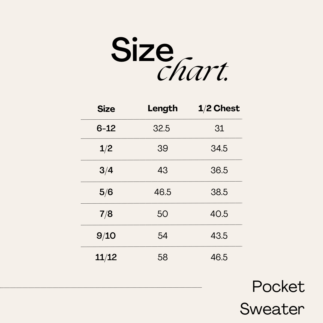 Harvest Haul - Pocket Sweater