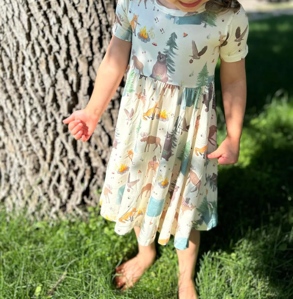 Happy Camper 2.0 - Twirl Dress