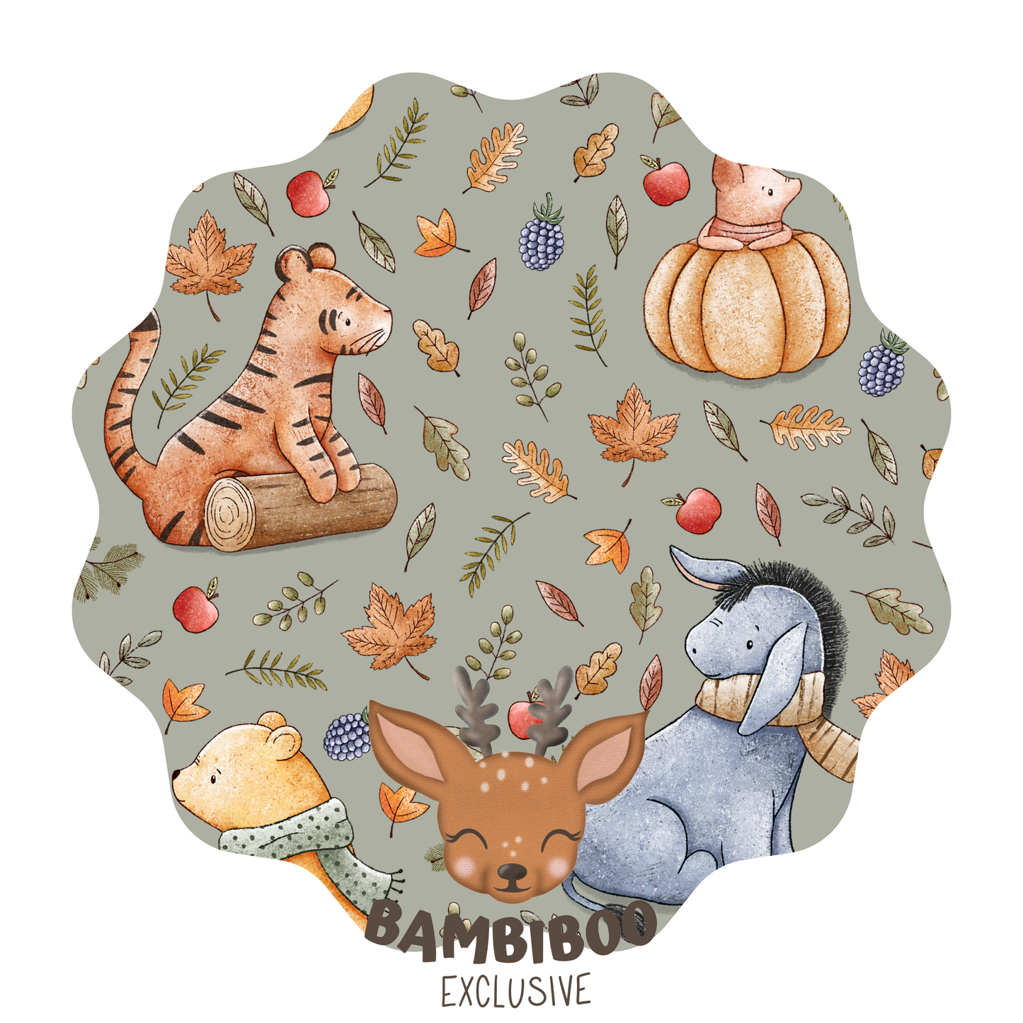 100 Acre Fall - Convertible Footie