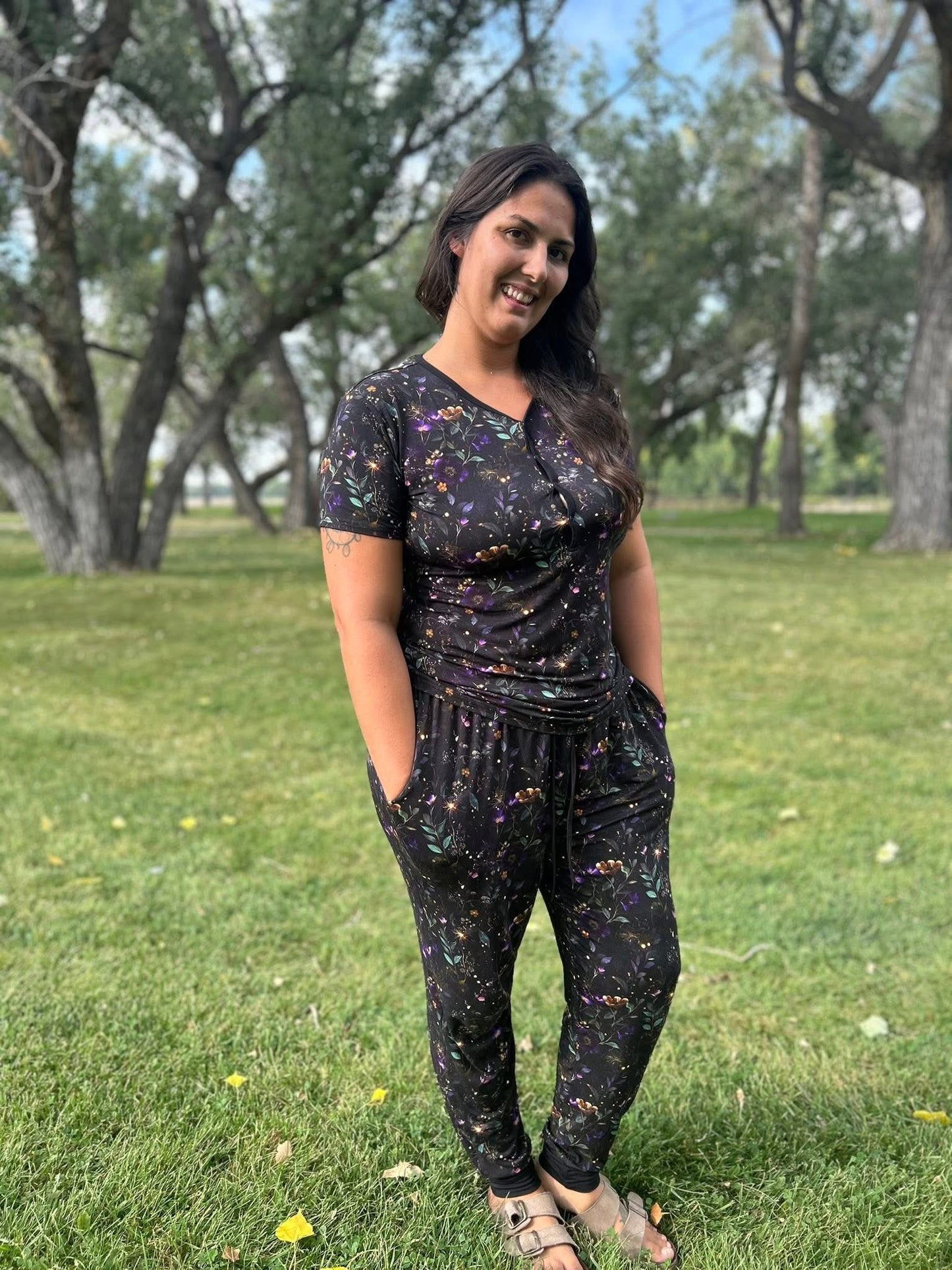 Starlit Garden - Mom Set Joggers