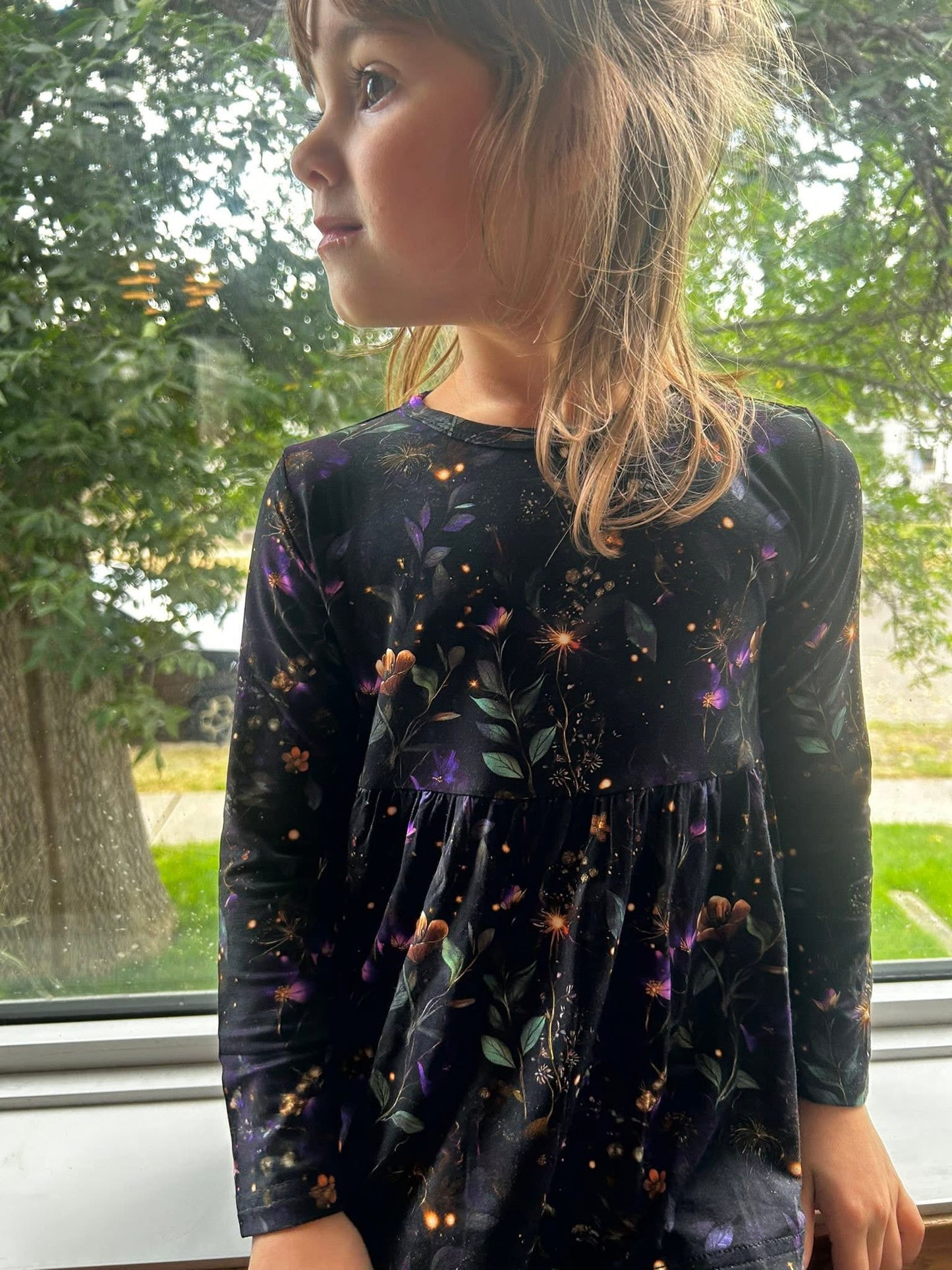 Starlit Garden - Peplum Set
