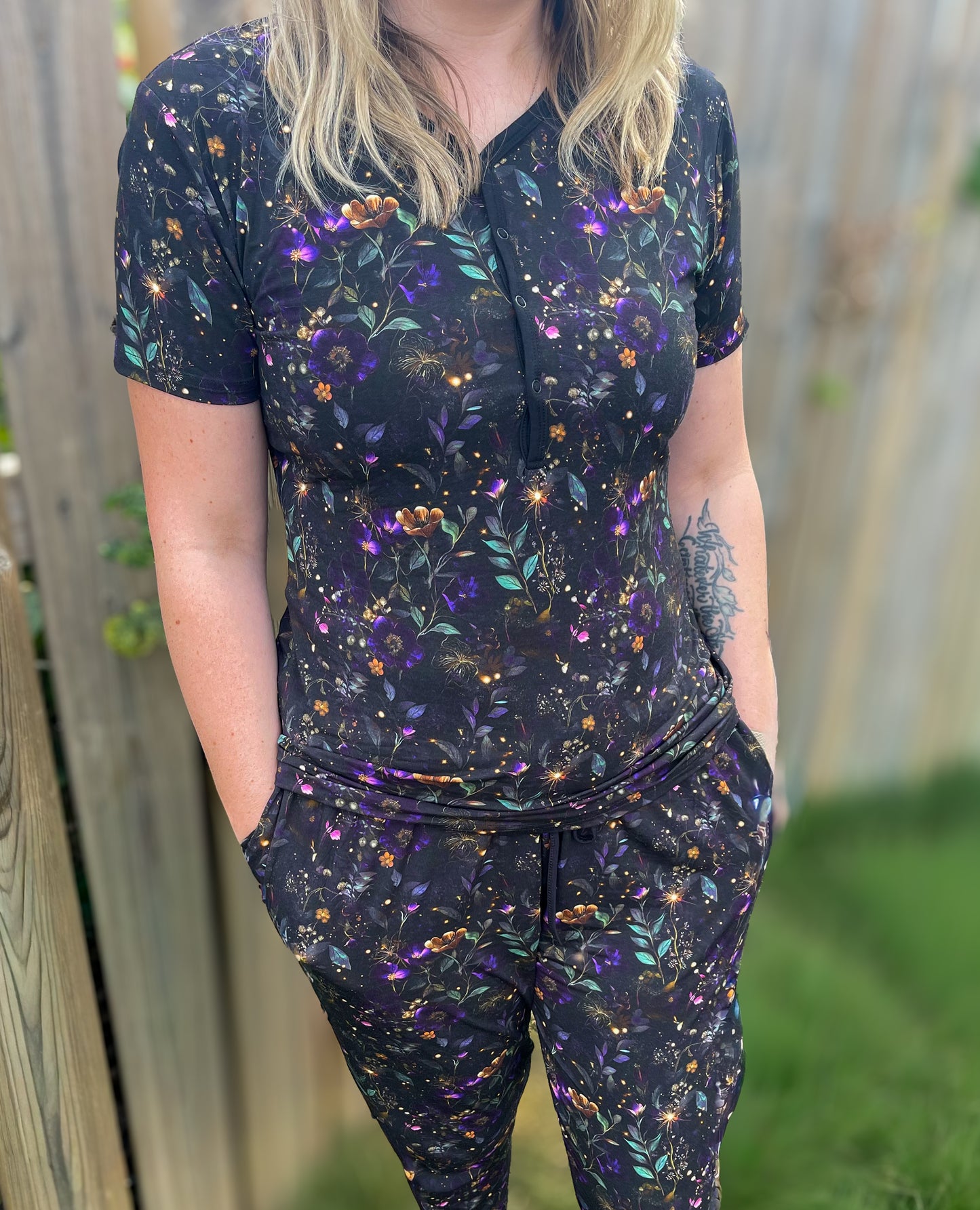 Starlit Garden - Mom Set Joggers