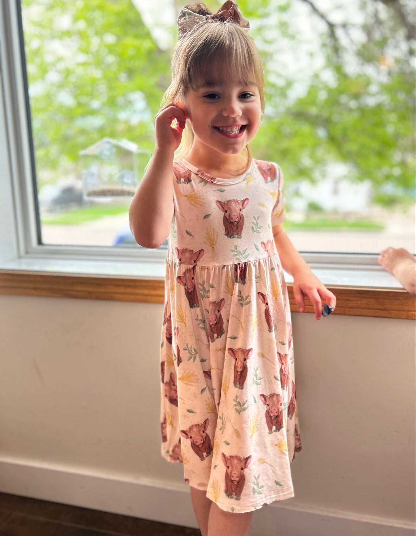 Moo To The Herd - Twirl Dress