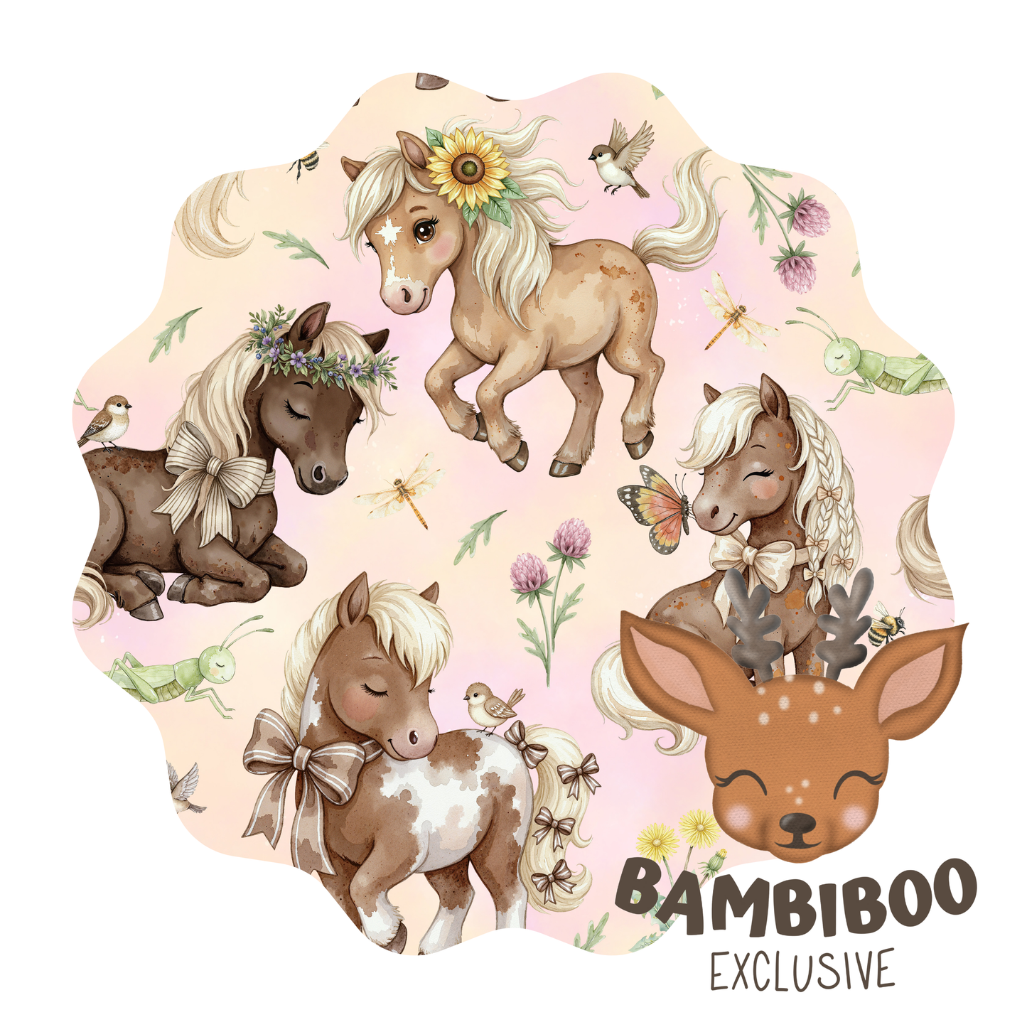 Petal Ponies - Peplum Set