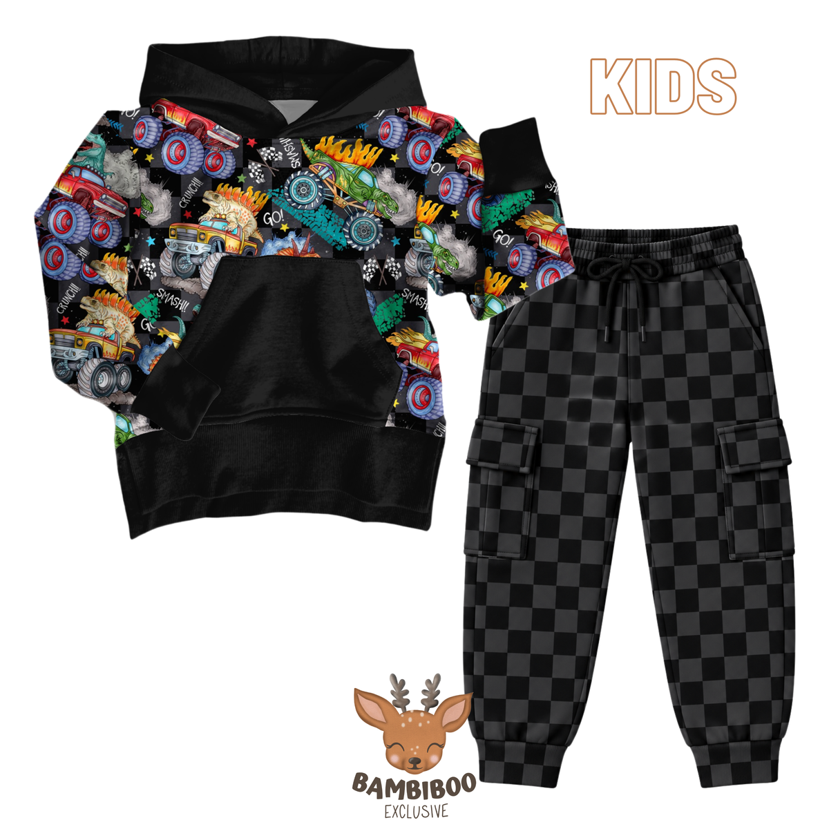 Dino Smash - Hoodie & Cargo Set PREORDER