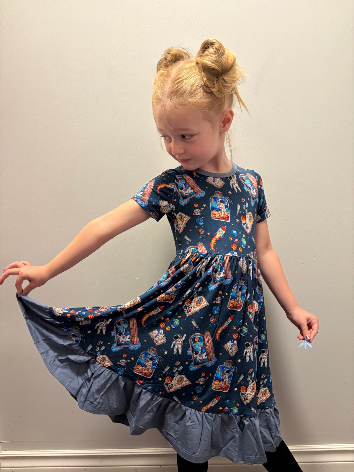 Space Explorer - Twirl Dress