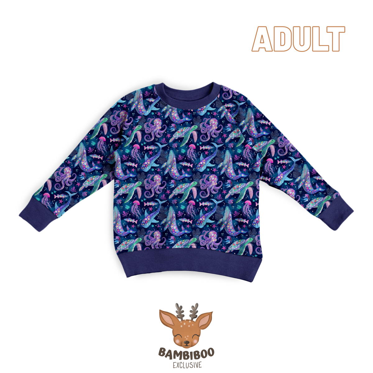 Blooming Tides  - Adult Sweater PREORDER