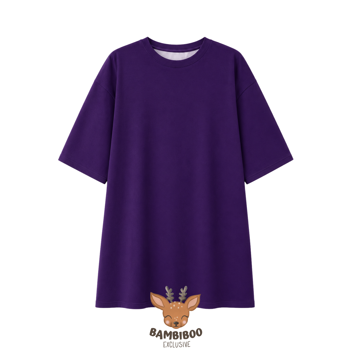 Plum  - Adult Oversized Tee PREORDER