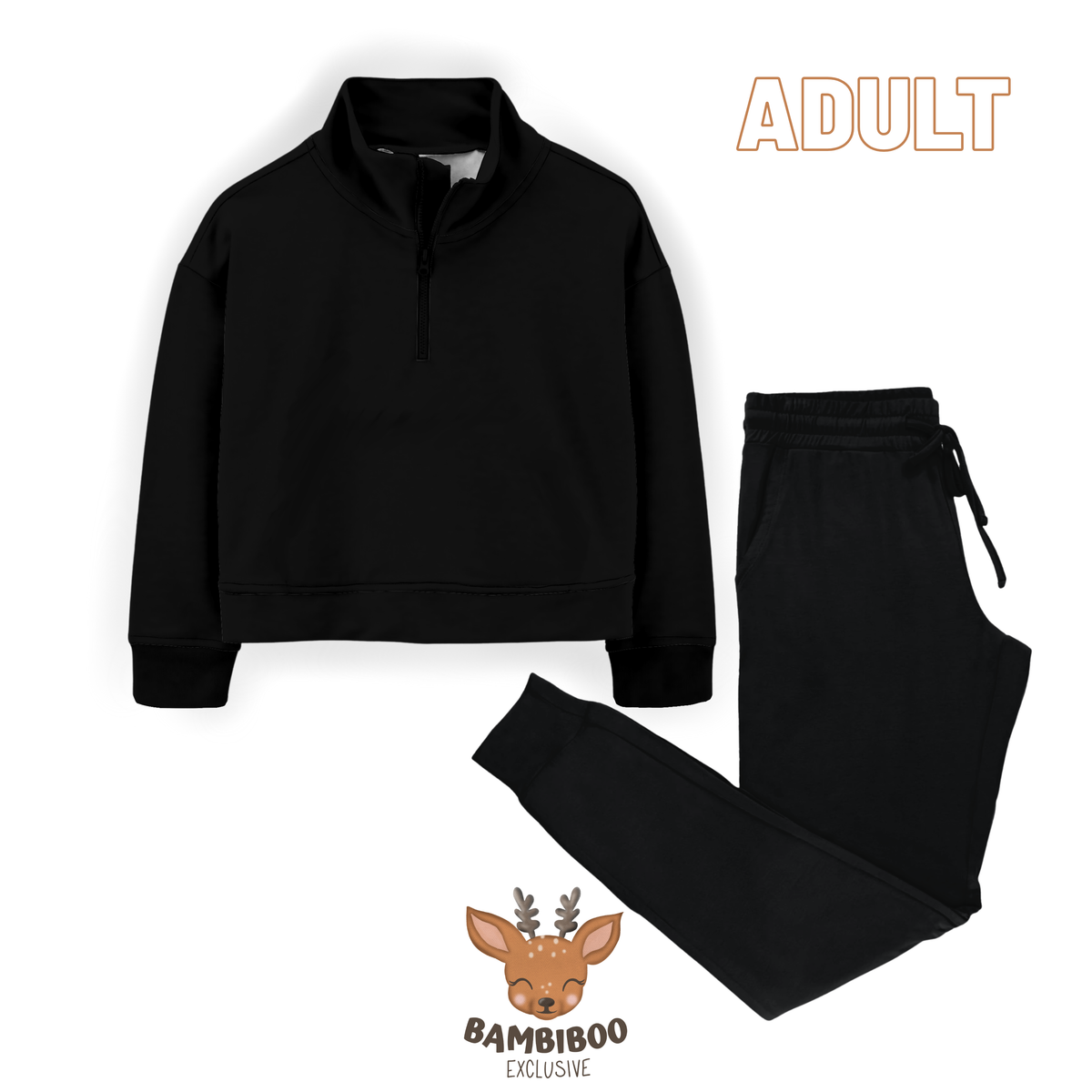 Obsidian - Adult 3/4 Zip & Jogger Set PREORDER