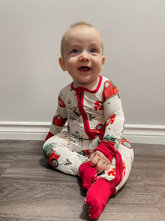 Christmas Eh - Convertible Footie