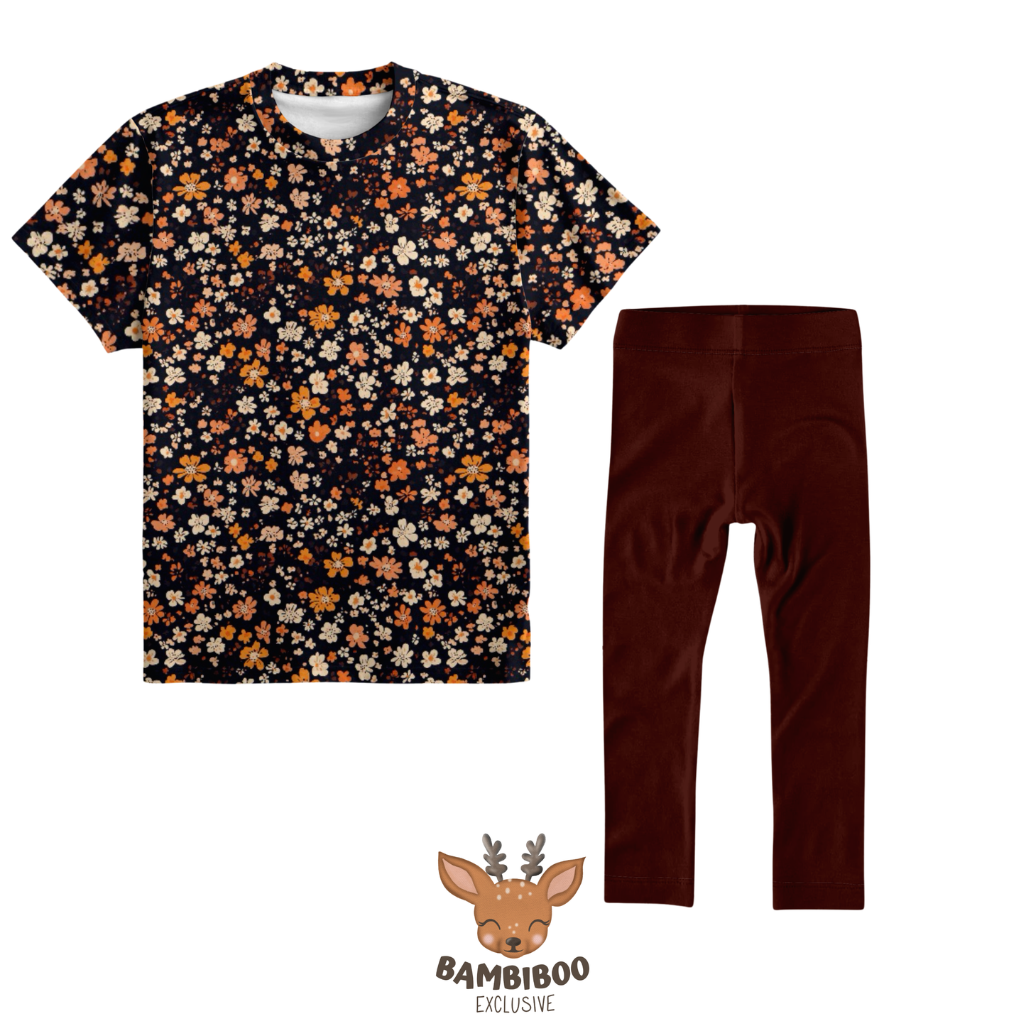 Autumn Bloom - Adult Oversized Tee & Leggings PREORDER