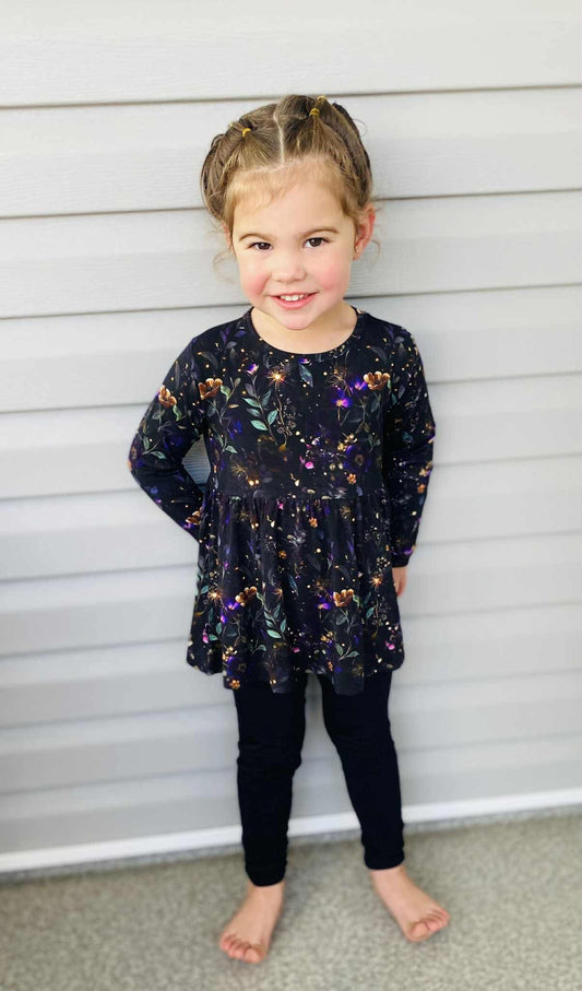 Starlit Garden - Peplum Set