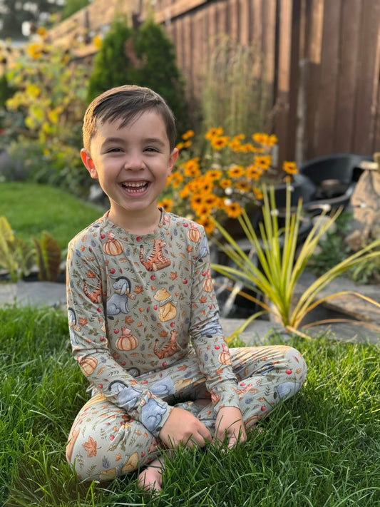 100 Acre Fall - 2 Piece Kids Set