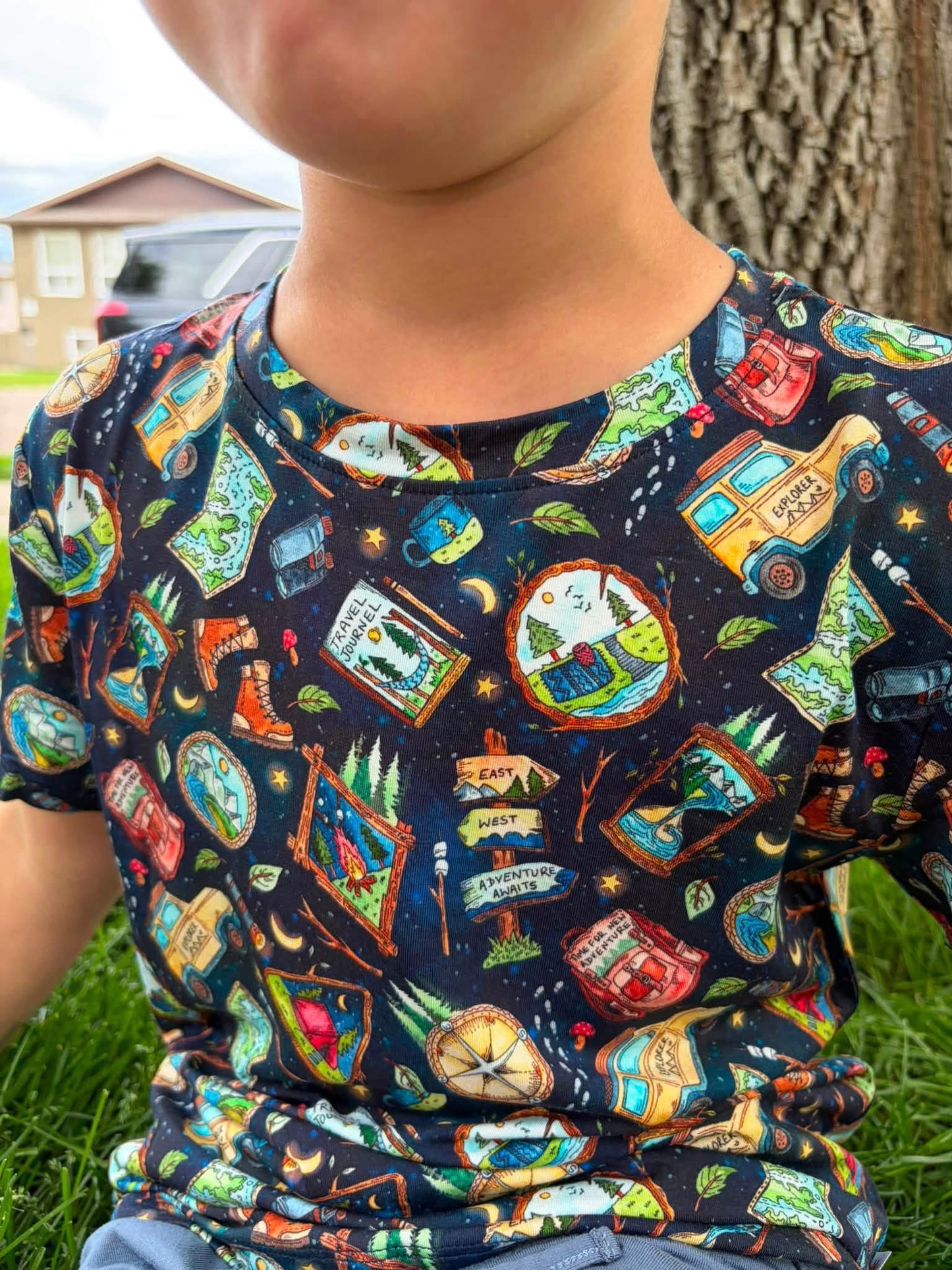Cozy Camper - Kids T-Shirt