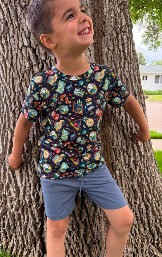 Cozy Camper - Kids T-Shirt