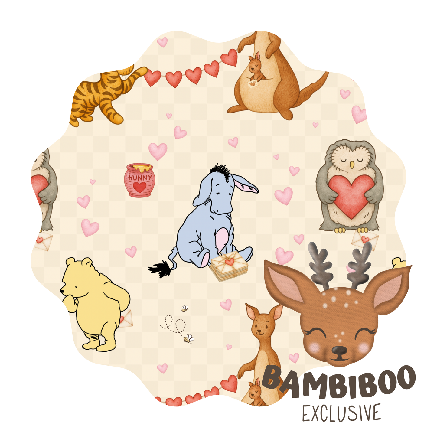 Hunny Hearts - Convertible Footie