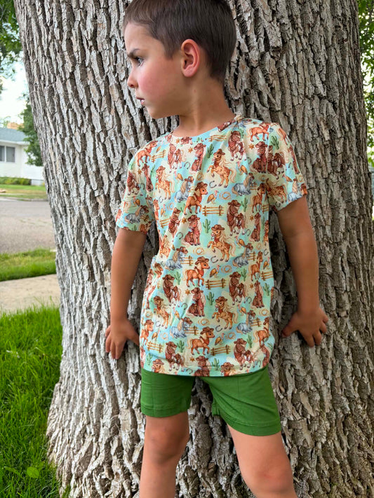 Prairie Ponies - Kids T-Shirt