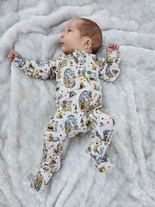 Hunny Harvest - Convertible Footie