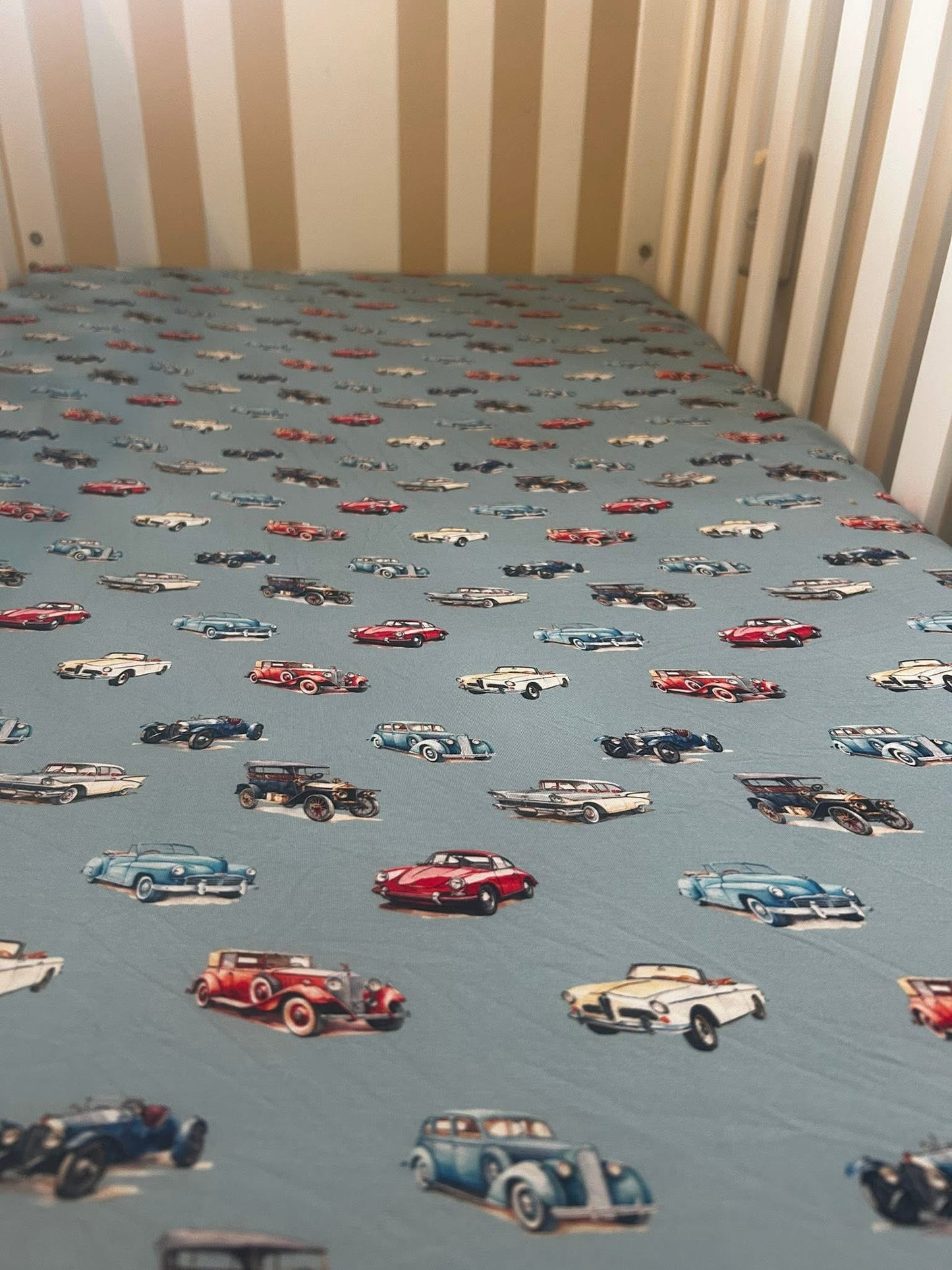 Classic Cars - Standard Crib Sheet